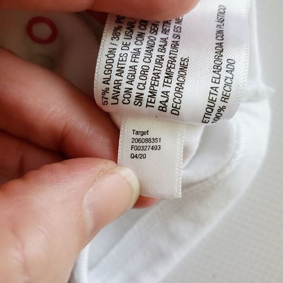 K1094 * Cat & Jack Awesome Sister Onsie White Size 0-3M - Picture 6 of 7